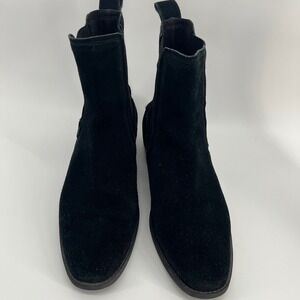 UGG Hillhurst II Chelsea Boots Black Suede Women's Size 9.5 US